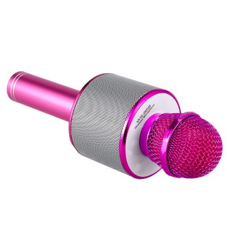 Microfon tip wireless fara fir cu sistem karaoke si suport Bluetooth 4.1 1 vi