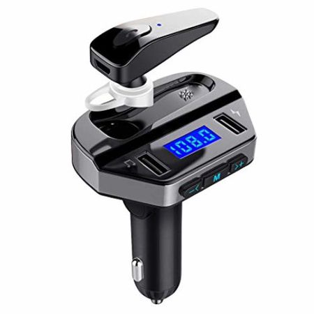 Set Modulator Fm Hands Free Car Kit 1
