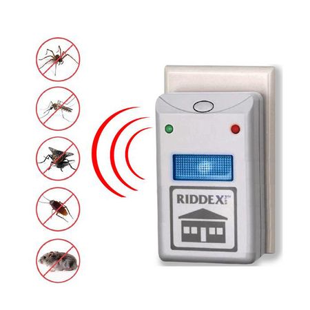 Set 3 aparate cu ultrasunete si unde electromagnetice Riddex anti rozatoare si insecte It Pro 3