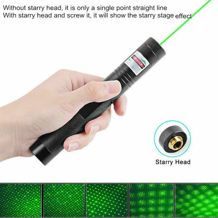 Laser pointer verde puternic cu acumulator puternic trust24 5