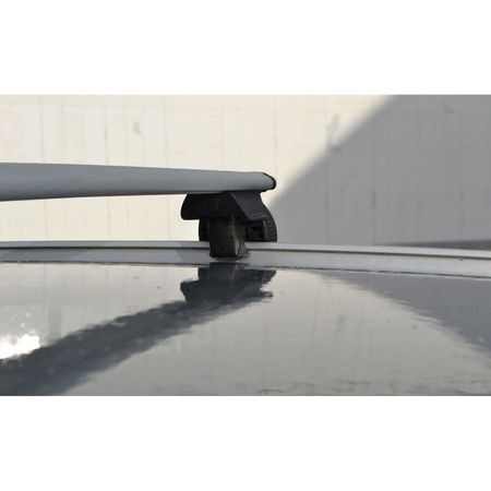 Bare Transversale Portbagaj Wingbar din Aluminiu pentru Auto cu Bare Lipite de Plafon 5