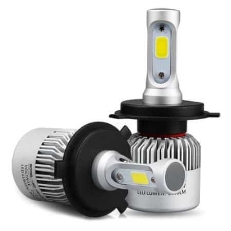 Set 2 becuri cu led Auto H7 72w8000 Lumeni 6500k S2 1