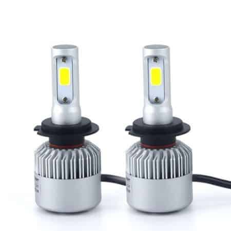 Set 2 becuri cu led Auto H7 72w8000 Lumeni 6500k S2 3
