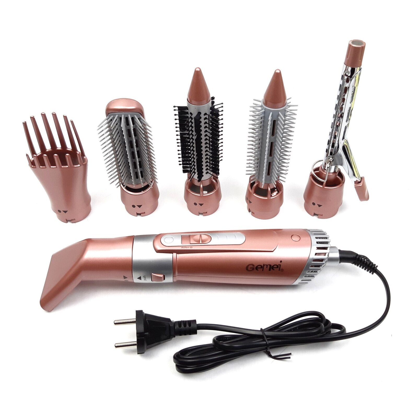 Set de par multifunctional cu uscator + 6 accesorii diferite