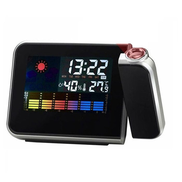 Ceas cu calendar ds-8190 pro lcd alarma si proiectie