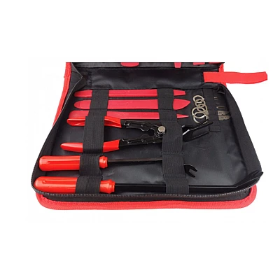 Set 19 piese extractoare pentru radio tapiterie cleme auto