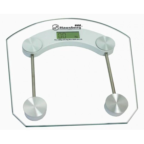 Cantar corporal display LCD, inchidere automata, indicator baterie, 150 kg
